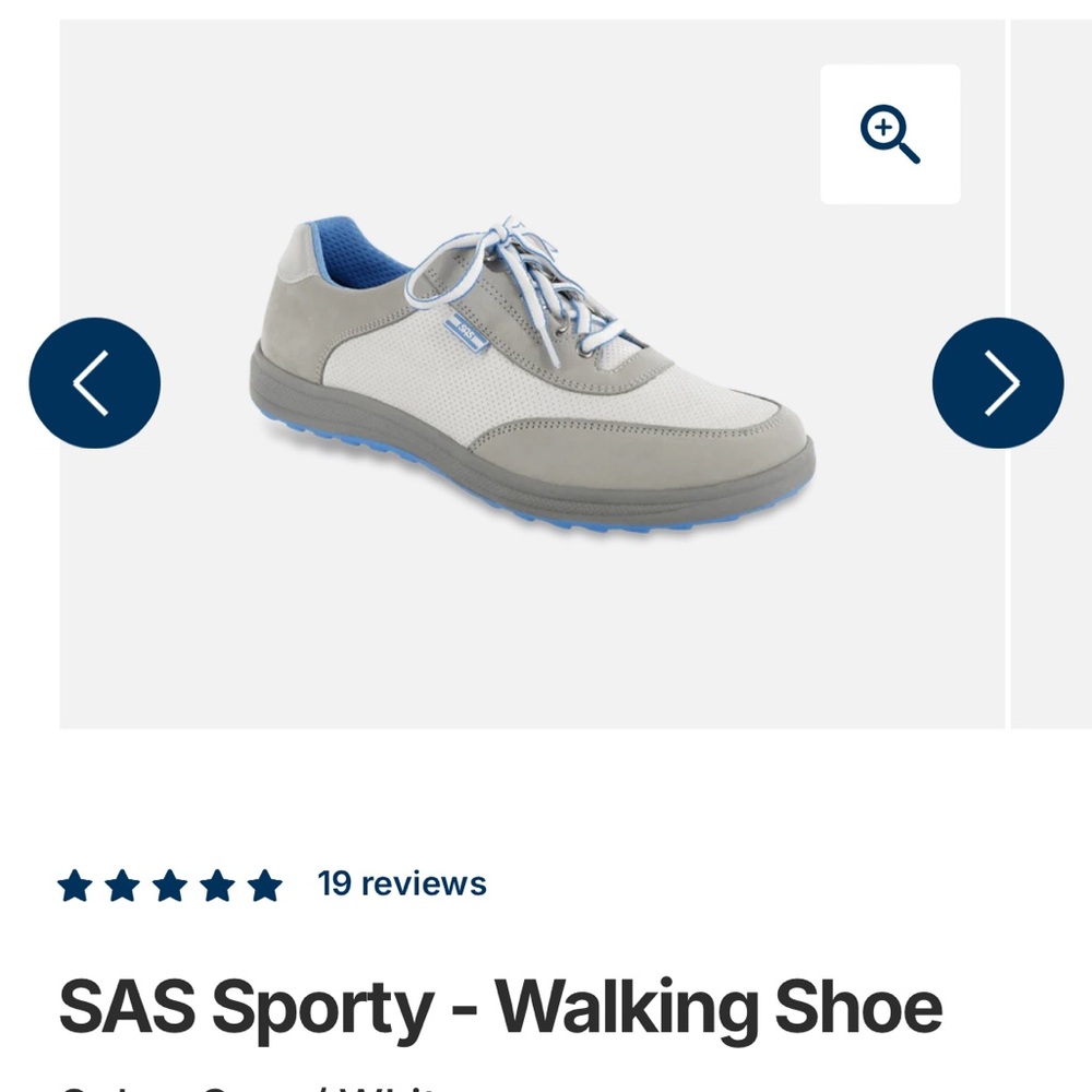 SAS sporty walking shoes size 10.5 women’s. New in box